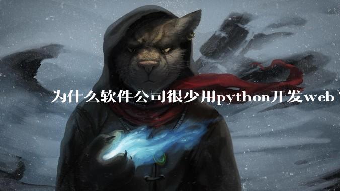 为什么软件公司很少用python开发web?